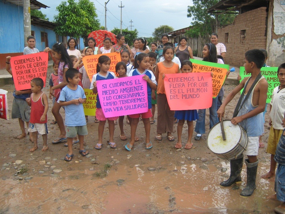 La Amazonía está en crisis: Los niños tiene una voz importante en este problema en la Región San Martín, alzan su voz y merecen ser escuchados