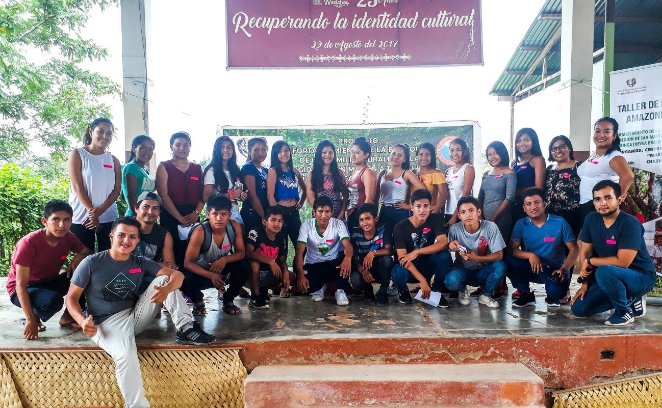Desarrollo de capacidades para emprendimientos juveniles de la Amazonía, en Shapaja-Chazuta, Región San Martín